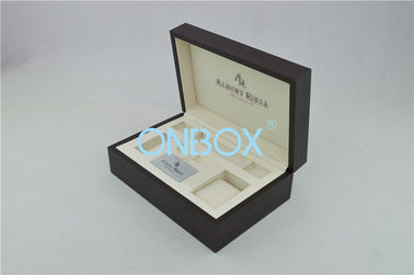 Mdf Luxury Mens Watch Box With Grained Paper And Gift Set Collection Insert ​​